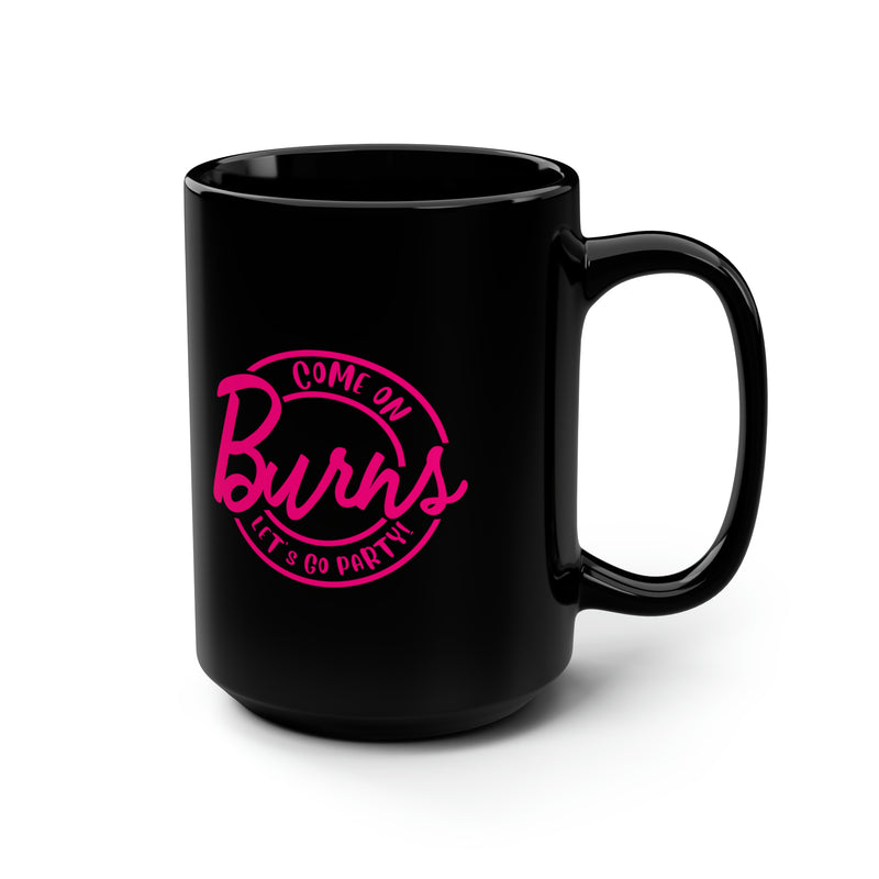 Burns Let's Go Party Barbie Coffee Mug, 15oz