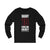 Drury 18 Carolina Hockey Black Vertical Design Unisex Jersey Long Sleeve Shirt