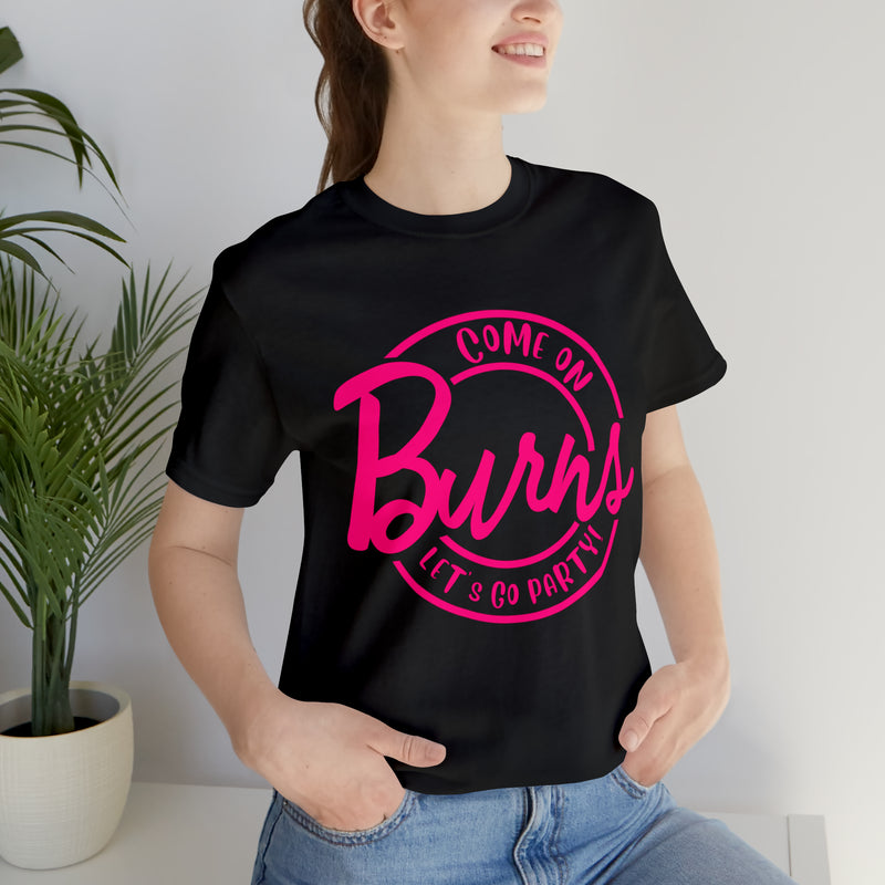 Burns Let's Go Party Barbie Shirt