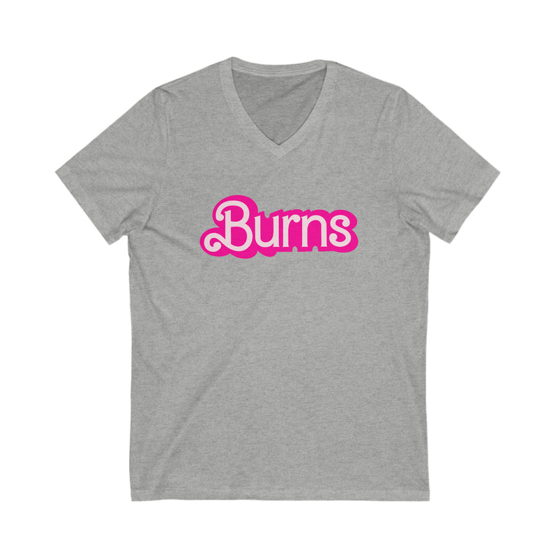 Burns V-Neck Barbie Shirt