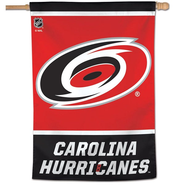 Carolina Hurricanes Single Sided Vertical Flag, 28x40 Inch