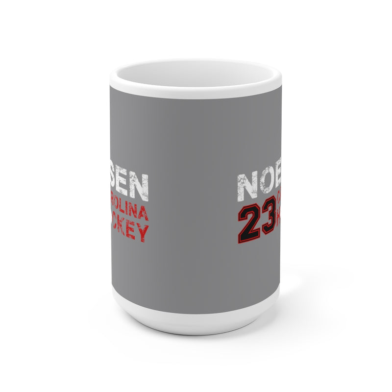 Noesen 23 Carolina Hockey Ceramic Coffee Mug In Gray, 15oz