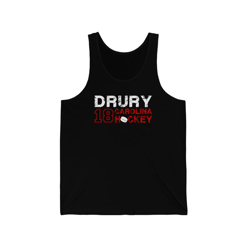 Drury 18 Carolina Hockey Unisex Jersey Tank Top