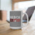 Pesce 22 Carolina Hockey Ceramic Coffee Mug In Gray, 15oz