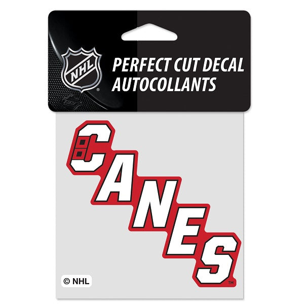 Carolina Hurricanes Special Edition Perfect Cut Decal, 4x4 Inch