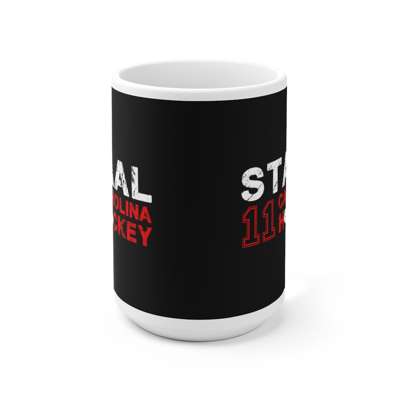 Staal 11 Carolina Hockey Ceramic Coffee Mug In Black, 15oz