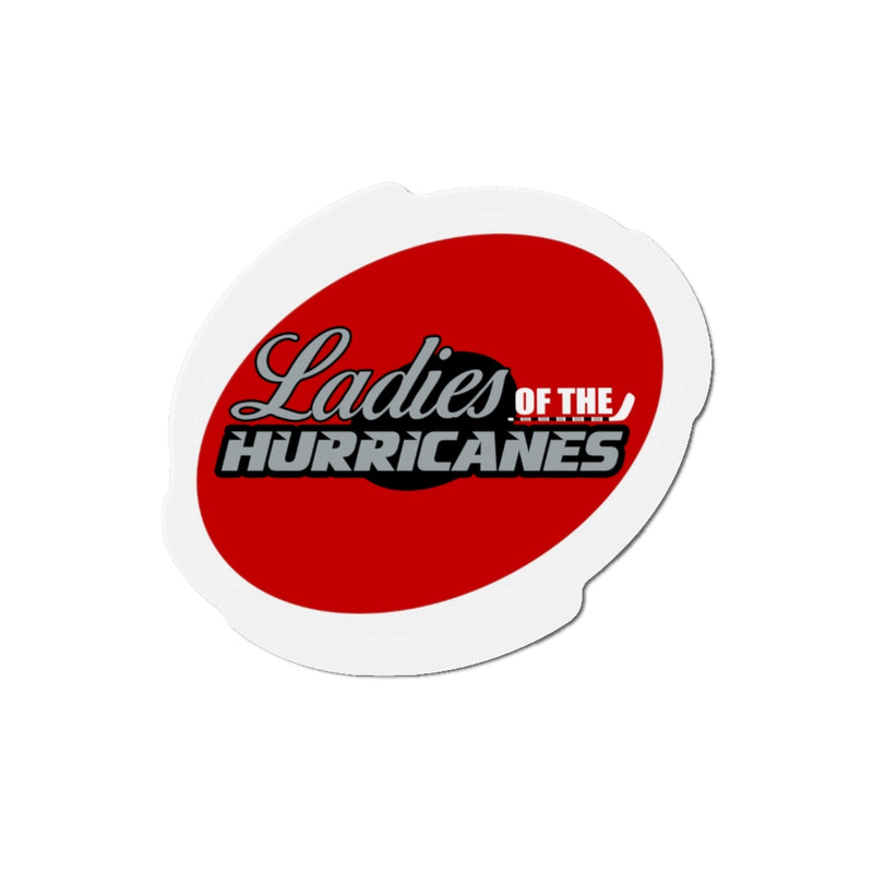 Ladies Of The Hurricanes Kiss-Cut Magnets
