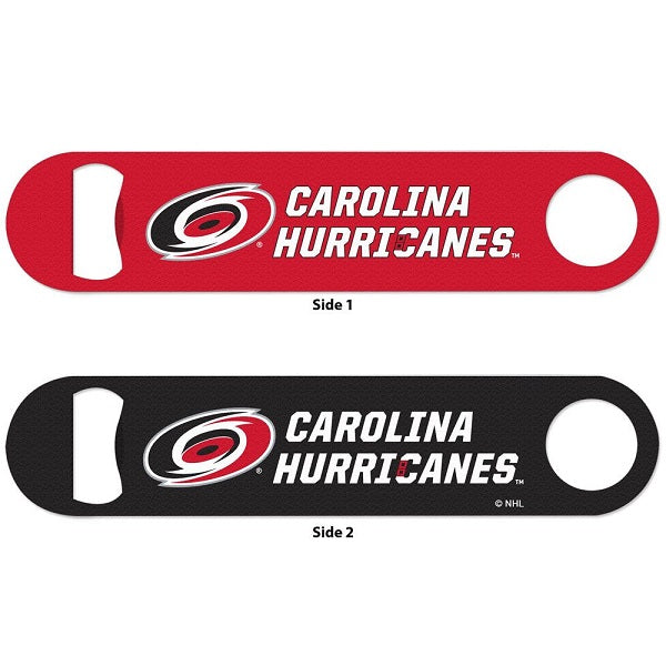 Carolina Hurricanes Two-Sided Metal Bottle Opener