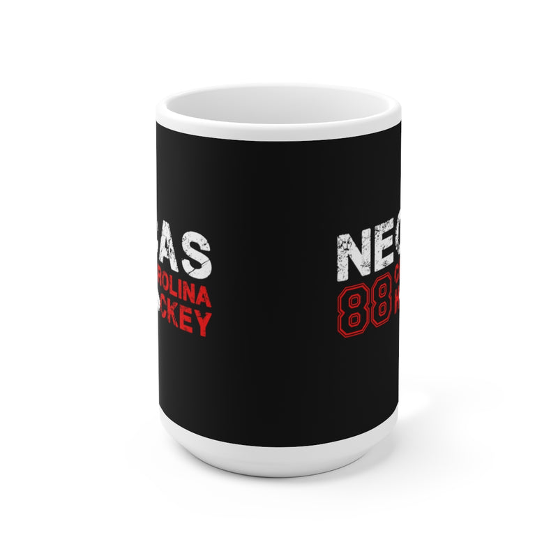 Necas 88 Carolina Hockey Ceramic Coffee Mug In Black, 15oz