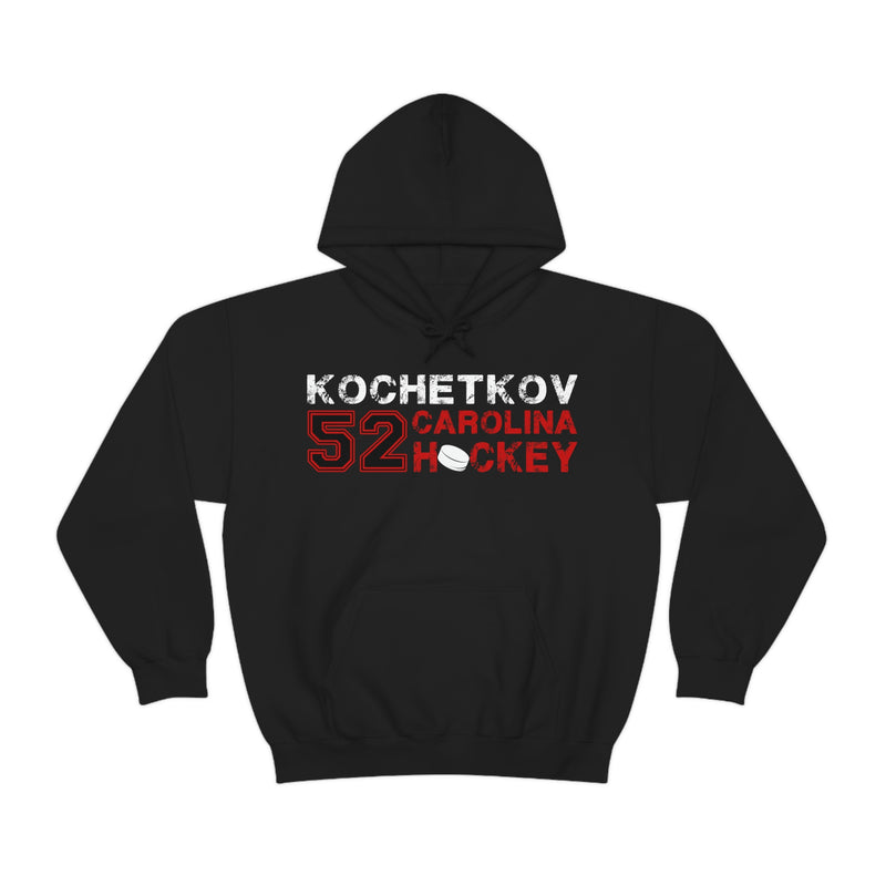 Kochetkov 52 Carolina Hockey Unisex Hooded Sweatshirt