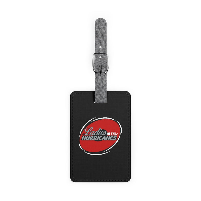 Ladies Of The Hurricanes Leather Luggage Tag