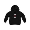 Skjei 76 Carolina Hockey Black Vertical Design Youth Hooded Sweatshirt