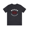 Necas 88 Carolina Hockey Number Arch Design Unisex T-Shirt