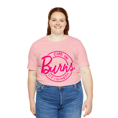 Burns Let's Go Party Barbie Shirt