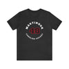 Martinook 48 Carolina Hockey Number Arch Design Unisex T-Shirt