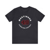 Martinook 48 Carolina Hockey Number Arch Design Unisex T-Shirt