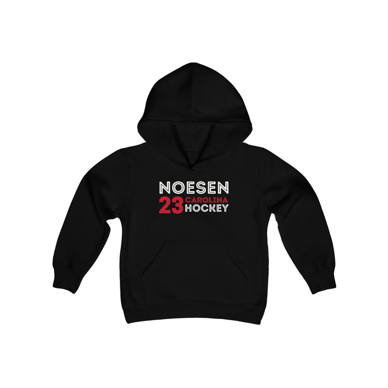 Noesen 23 Carolina Hockey Grafitti Wall Design Youth Hooded Sweatshirt