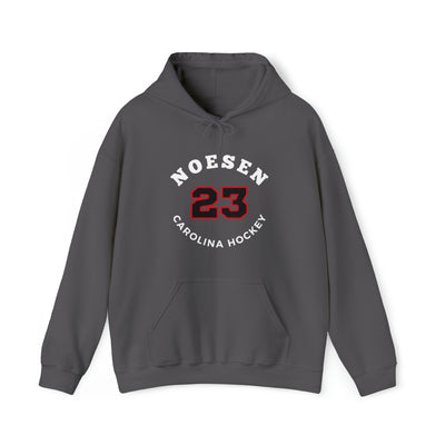 Noesen 23 Carolina Hockey Number Arch Design Unisex Hooded Sweatshirt