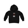 Teravainen 86 Carolina Hockey Black Vertical Design Youth Hooded Sweatshirt