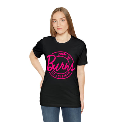 Burns Let's Go Party Barbie Shirt