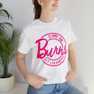 Burns Let's Go Party Barbie Shirt