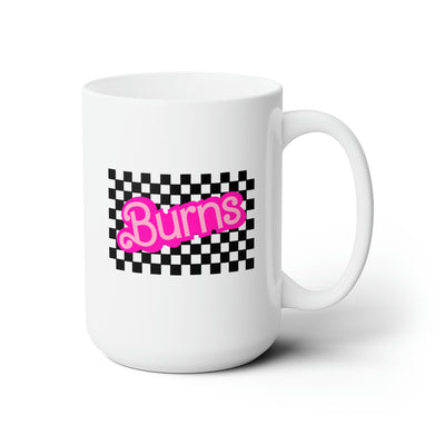 Burns Barbie Coffee Mug 15oz