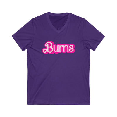 Burns V-Neck Barbie Shirt