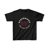 Svechnikov 37 Carolina Hockey Number Arch Design Kids Tee