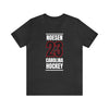 Noesen 23 Carolina Hockey Black Vertical Design Unisex T-Shirt