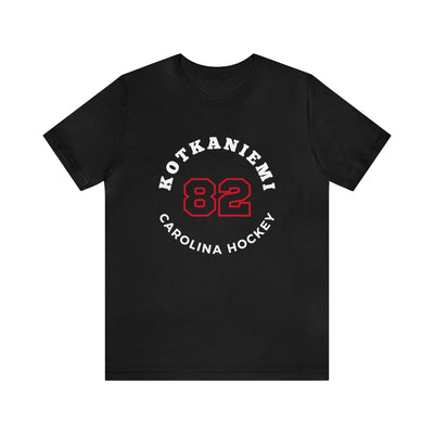 Kotkaniemi 82 Carolina Hockey Number Arch Design Unisex T-Shirt