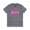 Burns V-Neck Barbie Shirt