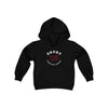 Drury 18 Carolina Hockey Number Arch Design Youth Hooded Sweatshirt