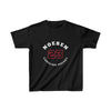 Noesen 23 Carolina Hockey Number Arch Design Kids Tee