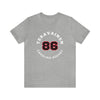 Teravainen 86 Carolina Hockey Number Arch Design Unisex T-Shirt