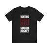 Bunting 58 Carolina Hockey Black Vertical Design Unisex T-Shirt
