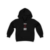 Chatfield 5 Carolina Hockey Black Vertical Design Youth Hooded Sweatshirt