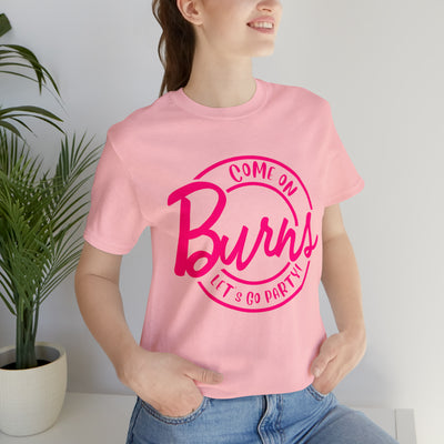 Burns Let's Go Party Barbie Shirt