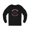 Bunting 58 Carolina Hockey Number Arch Design Unisex Jersey Long Sleeve Shirt