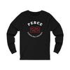 Pesce 22 Carolina Hockey Number Arch Design Unisex Jersey Long Sleeve Shirt