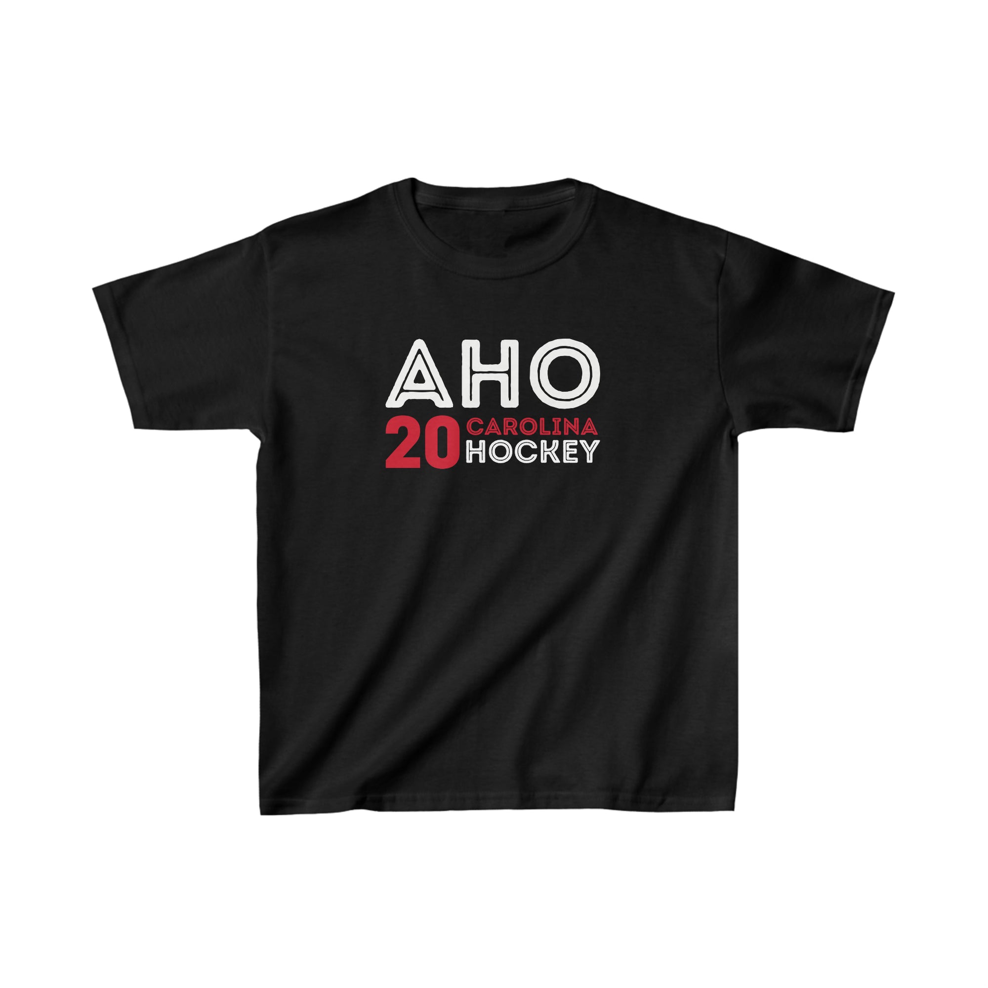 Aho 20 Carolina Hockey Grafitti Wall Design Kids Tee