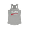 Pesce 22 Carolina Hockey Grafitti Wall Design Women's Ideal Racerback Tank Top