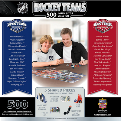 NHL 500pc Zamboni Shaped Puzzle