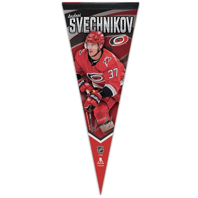 Carolina Hurricanes Andrei Svechnikov Premium Vertical Pennant