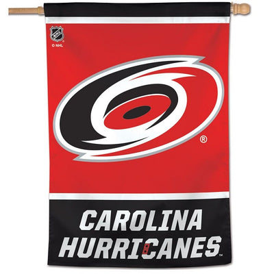 Carolina Hurricanes Single Sided Vertical Flag, 28x40 Inch