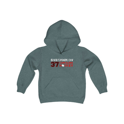 Svechnikov 37 Carolina Hockey Youth Hooded Sweatshirt