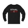 Staal 11 Carolina Hockey Unisex Jersey Long Sleeve Shirt