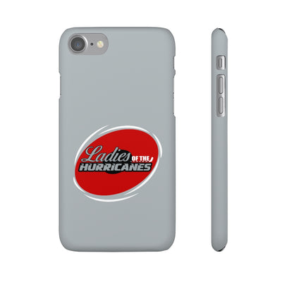 Ladies Of The Hurricanes Snap Phone Cases In Silver