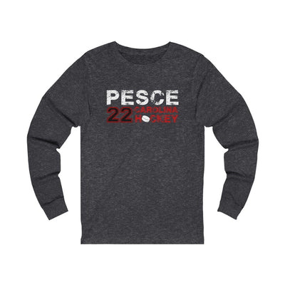 Pesce 22 Carolina Hockey Unisex Jersey Long Sleeve Shirt