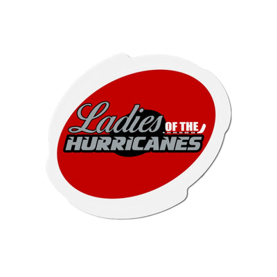 Ladies Of The Hurricanes Kiss-Cut Magnets