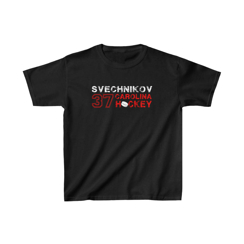 Svechnikov 37 Carolina Hockey Kids Tee